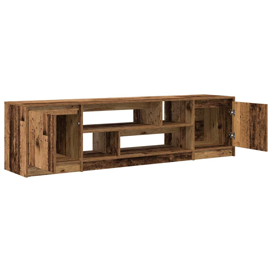Tv-Meubel 188,5X41X50 Cm Bewerkt Hout 188.5 cm