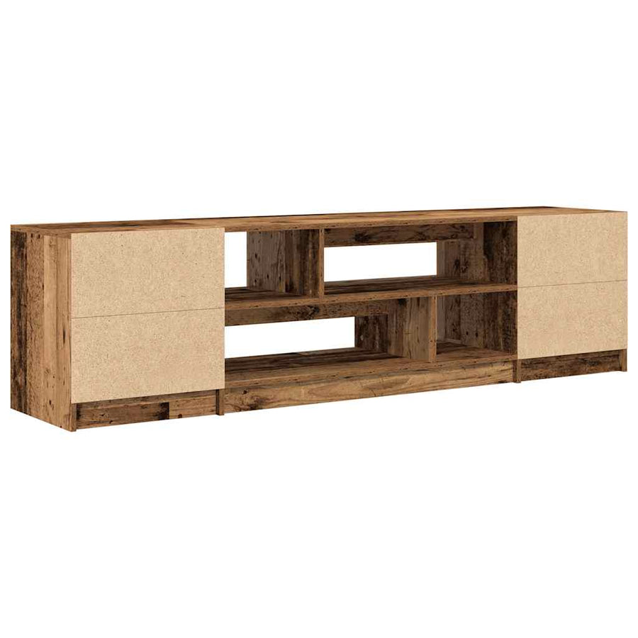 Tv-Meubel 188,5X41X50 Cm Bewerkt Hout 188.5 cm