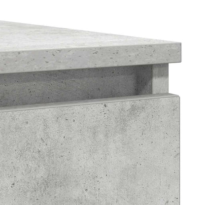 Dressoir met lades 100,5x35x76 cm spaanplaat betongrijs