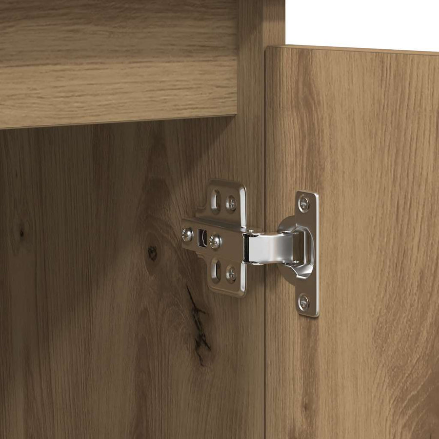 Dressoir met lades 100,5x35x76 cm spaanplaat artisanaal
