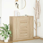 Dressoir 100,5x35x98,5 cm spaanplaat sonoma