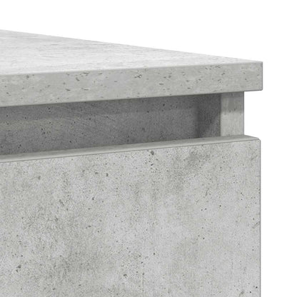 Dressoir met lades 100,5x35x98,5 cm spaanplaat betongrijs