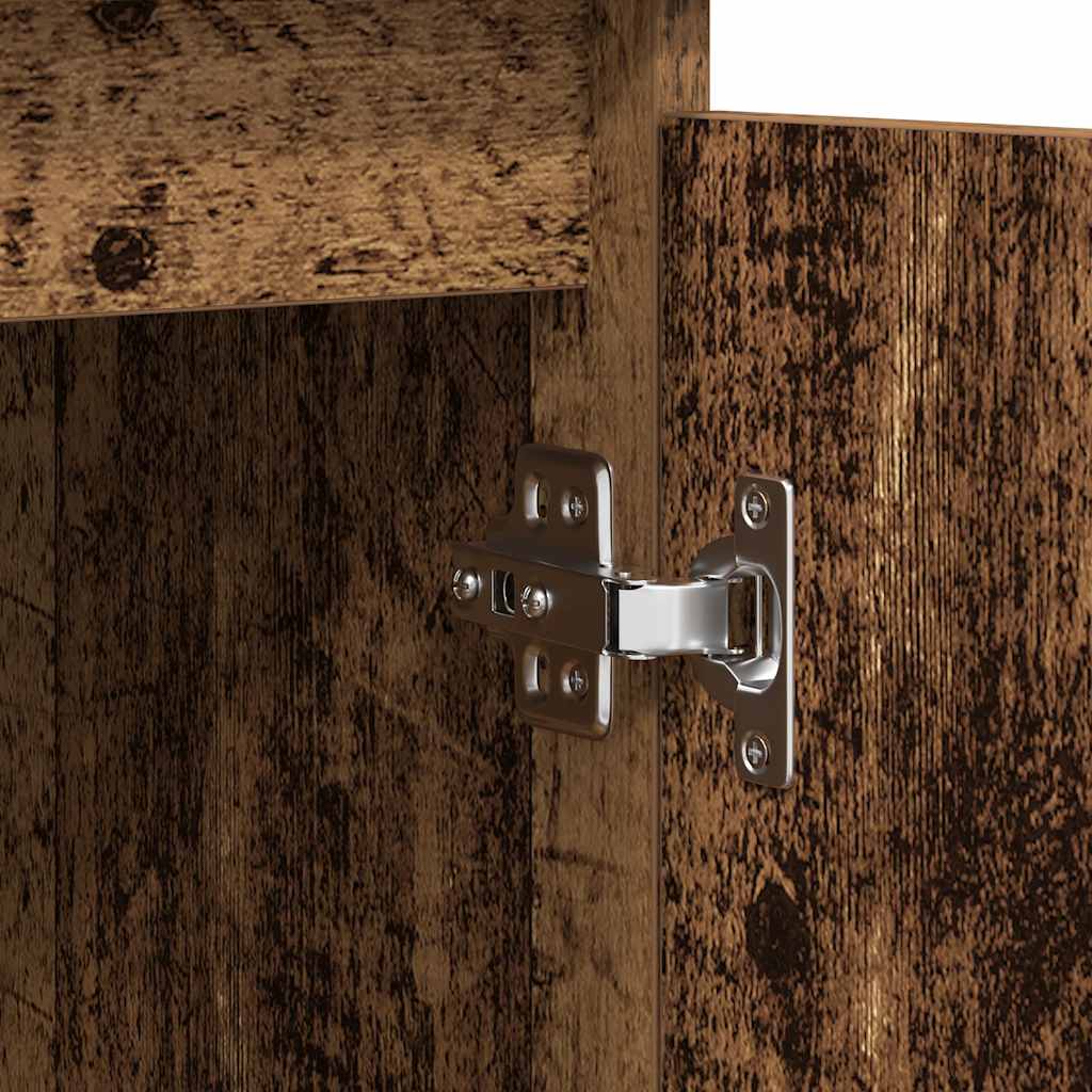 Dressoir met lades 100,5x35x98,5 cm bewerkt hout oud hout