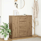 Sideboard with drawers 100.5x35x98.5 cm chipboard artisanal