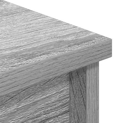 Highboard 50x35x180 cm spaanplaat grijs Sonoma