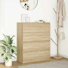 Sideboard 80x35x99 cm chipboard Sonoma oak