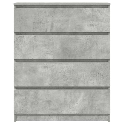 Dressoir 80x35x99 cm spaanplaat betongrijs