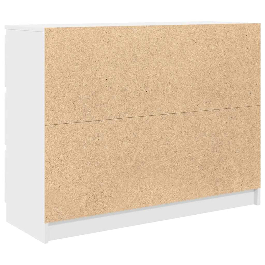 Dressoir 100x35x76 cm spaanplaat wit