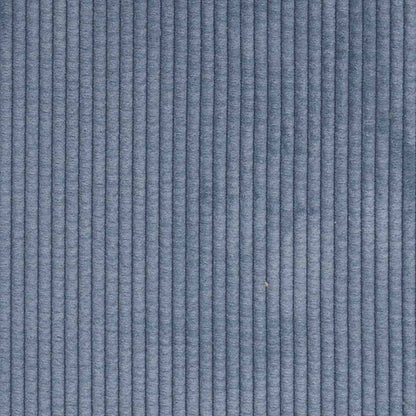 2-zitsbank met ligstoel L-vormig 125 cm linnen blauw