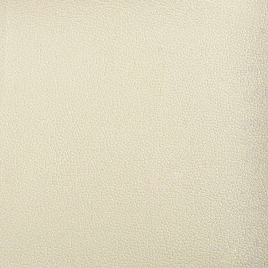 2-Zitsbank Met Ligstoel L-Vormig Kleurig 125 Cm Kunstleer Crème