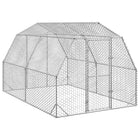 Kippenren 2,5x4x2,25 m gegalvaniseerd staal