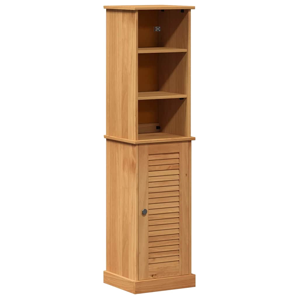 Badkamermeubelset 2 pcs Bruin en Honingbruin 37 x 34 x 150 cm