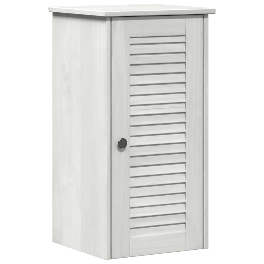 Badkamermeubelset met plank met opslag met de deur 2 pcs Antiekwit 37 x 34 x 80 cm