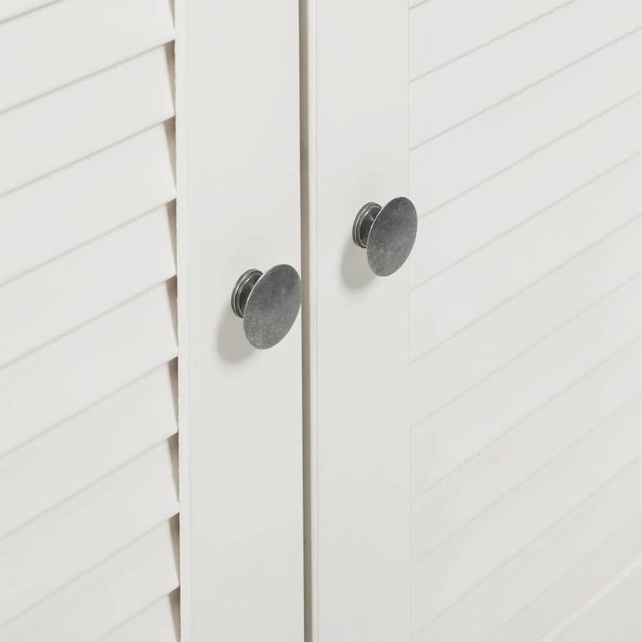 Badkamermeubelset met plank met opslag met de deur 2 pcs Bruin 67.5 x 34 x 80 cm