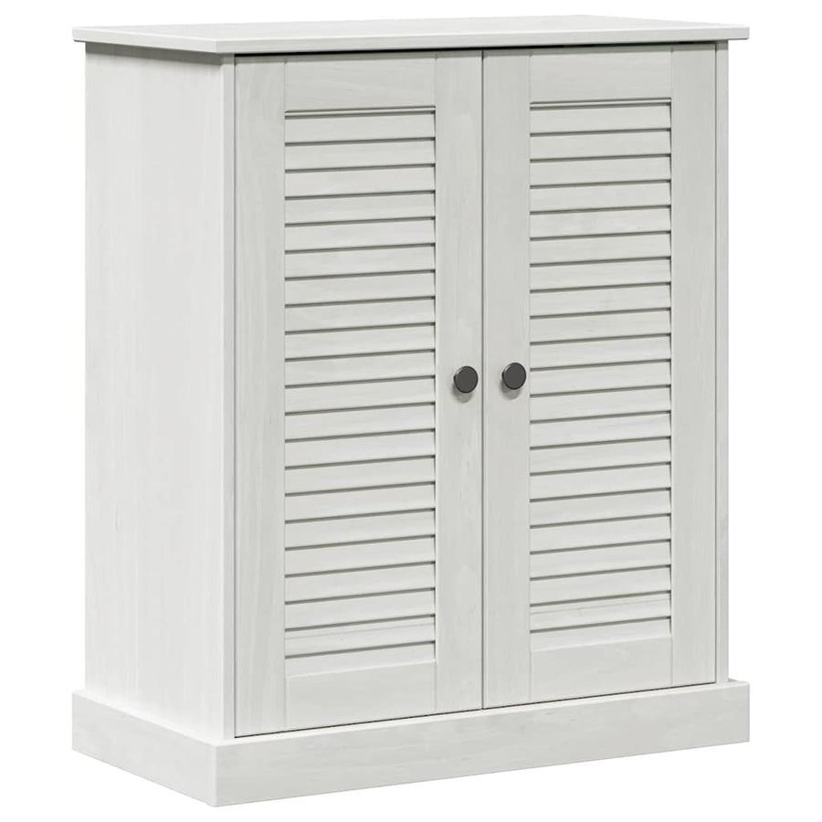 Badkamermeubelset met plank met opslag met de deur 2 pcs Bruin 67.5 x 34 x 80 cm