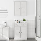 Badkamermeubelset grenenhout 67.5x34x80 cm