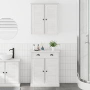 Badkamermeubelset grenenhout 67.5x34x80 cm