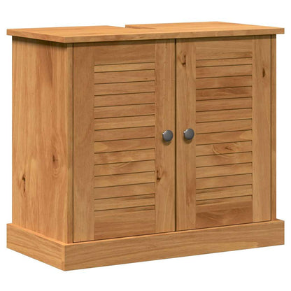 Badkamermeubelset VIGO 3 st Honingbruin 37.5 x 34 x 80 cm