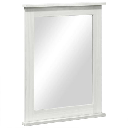 Badkamermeubelset met lade met plank Wandgemonteerd met opslag met de deur met spiegel 3 pcs Bruin 37 x 34 x 80 cm