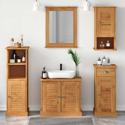 Badkamermeubelset VIGO 5 st Honingbruin 37 x 34 x 110 cm