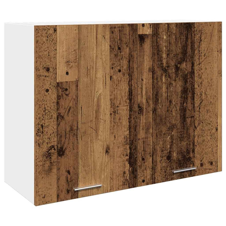 11-delige Keukenkastenset bewerkt hout oud houtkleurig