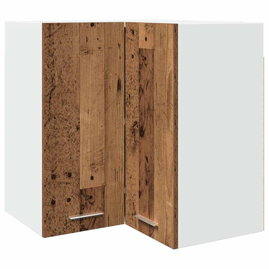 11-delige Keukenkastenset bewerkt hout oud houtkleurig