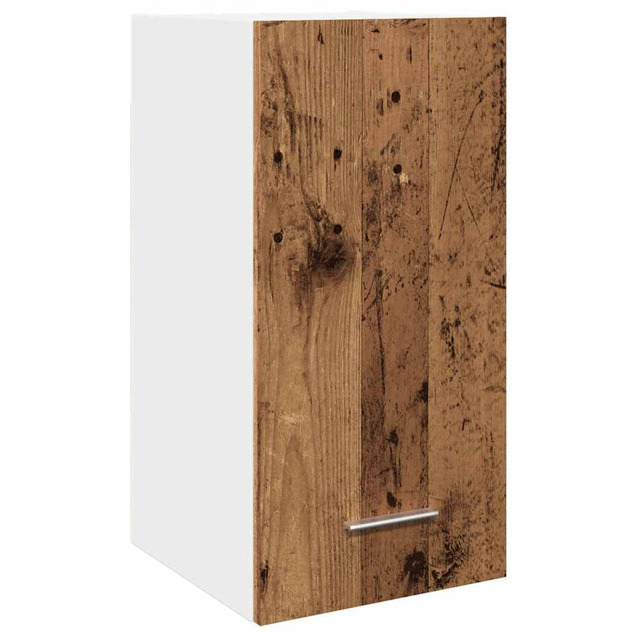 11-delige Keukenkastenset bewerkt hout oud houtkleurig