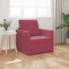 Sofa bed 60cm Wine Red Velvet