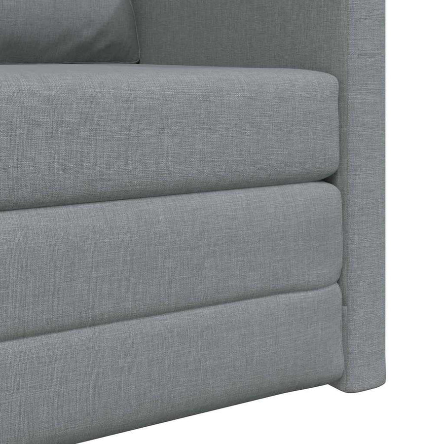 Slaapbank 60cm Lichtgrijs Stof