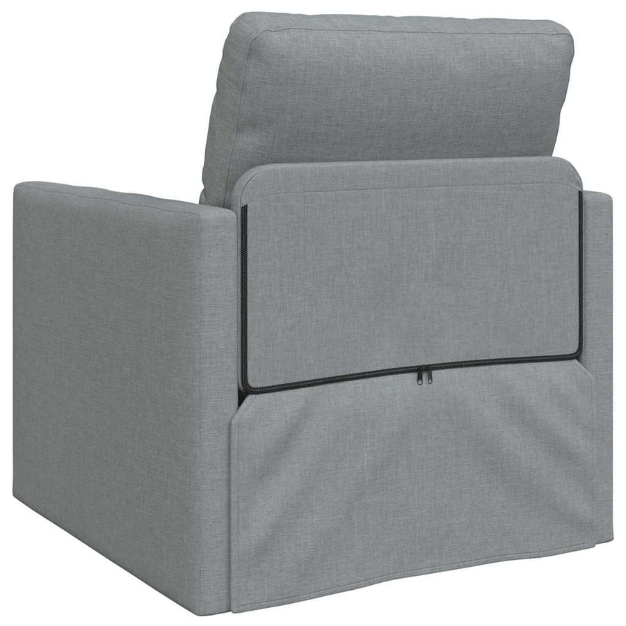 Slaapbank 60cm Lichtgrijs Stof
