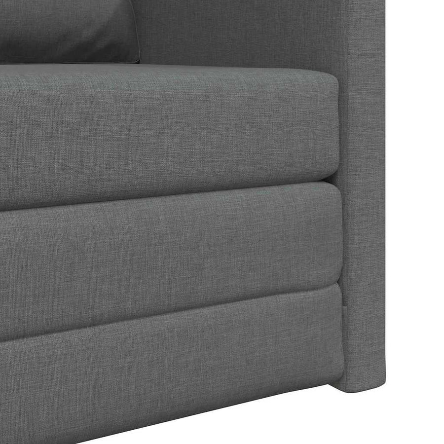 Slaapbank 60cm Donkergrijs Stof