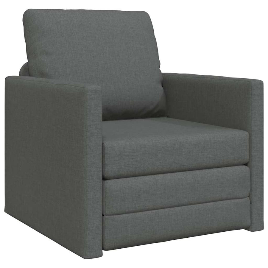 Slaapbank 60cm Donkergrijs Stof