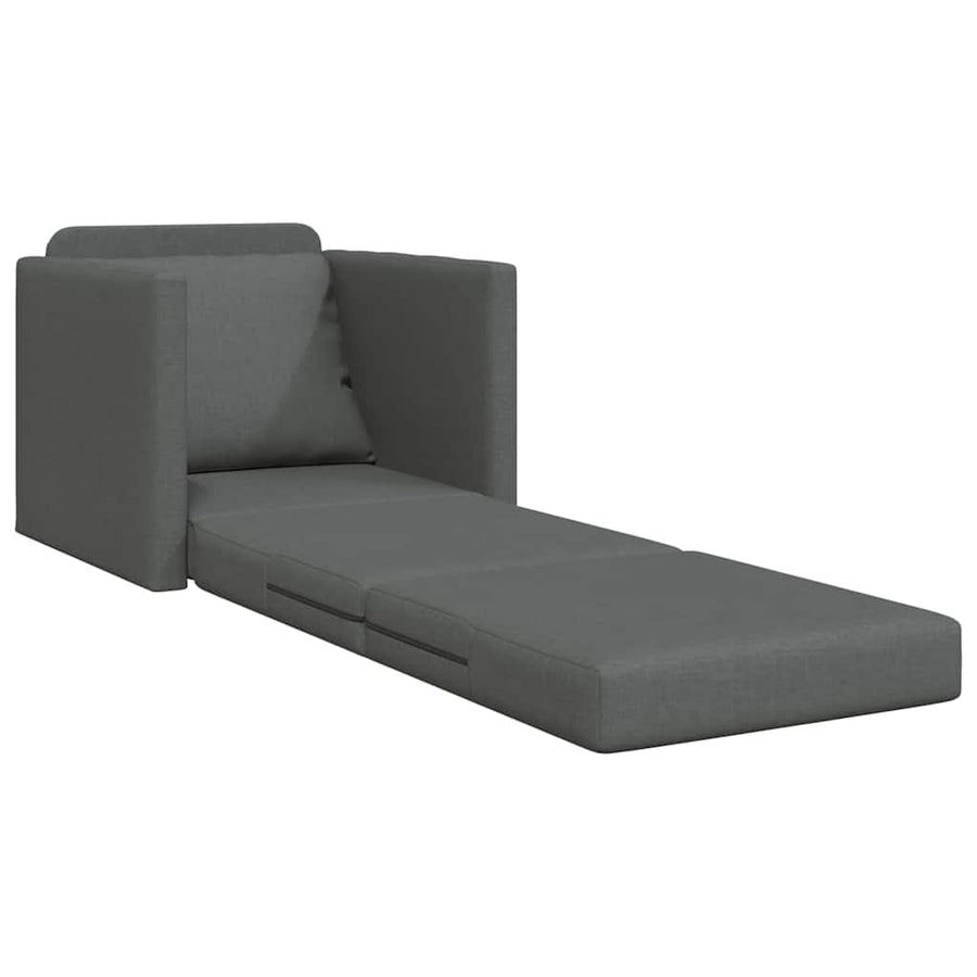 Slaapbank 60cm Donkergrijs Stof