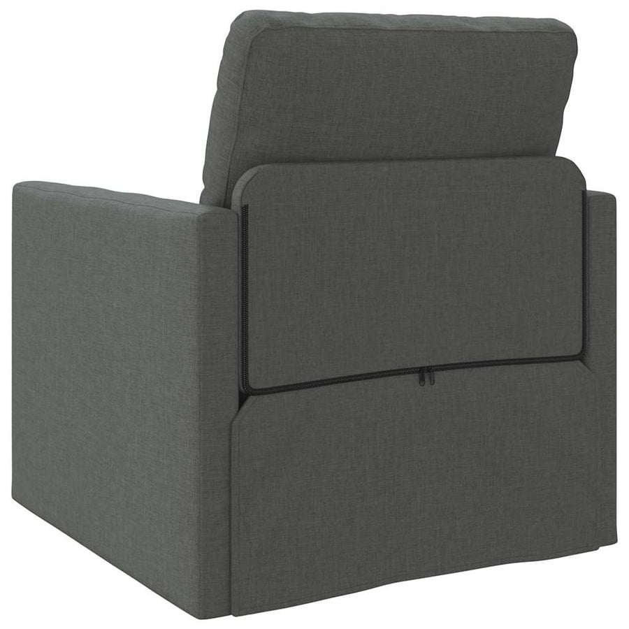 Slaapbank 60cm Donkergrijs Stof