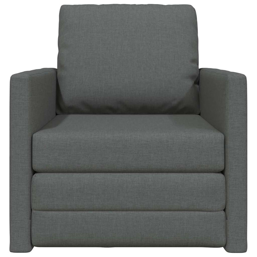 Slaapbank 60cm Donkergrijs Stof