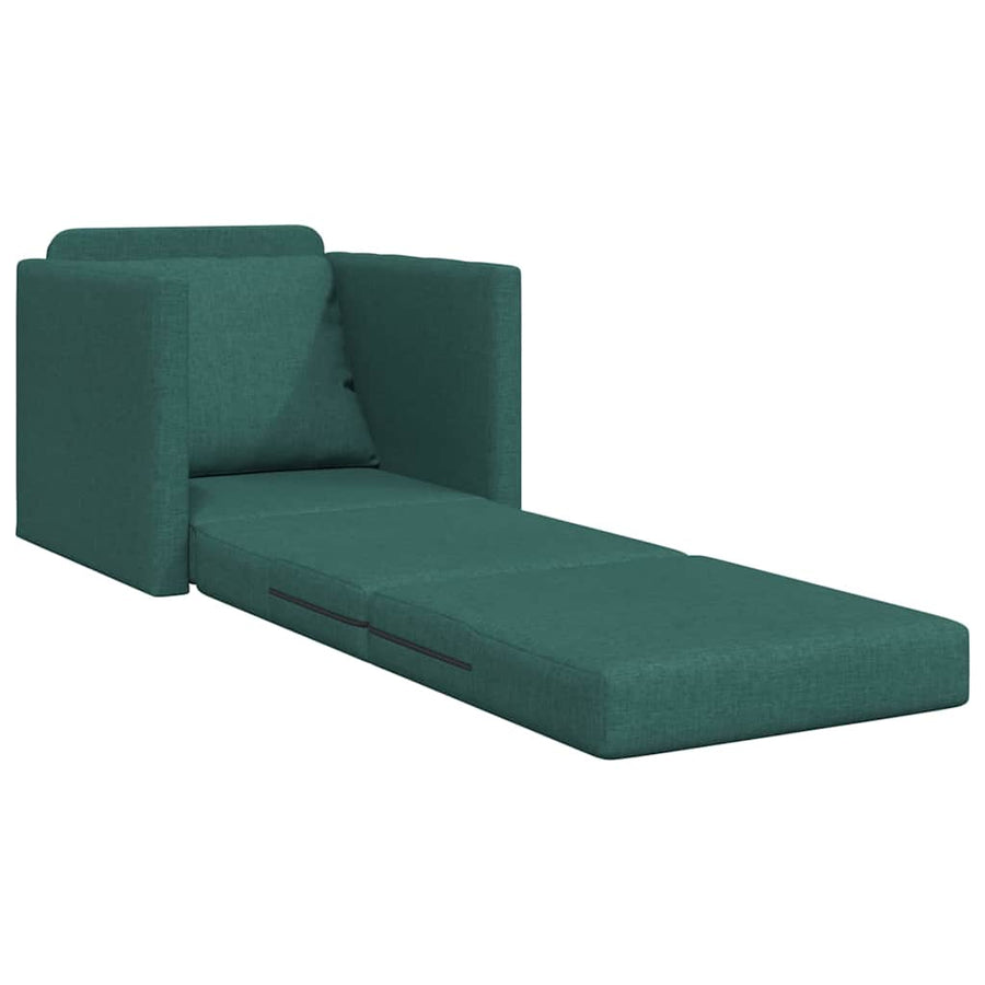 Slaapbank 60cm Donkergroen Stof