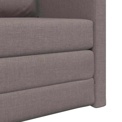 Slaapbank Taupe 74 x 77 x 81 cm Stof
