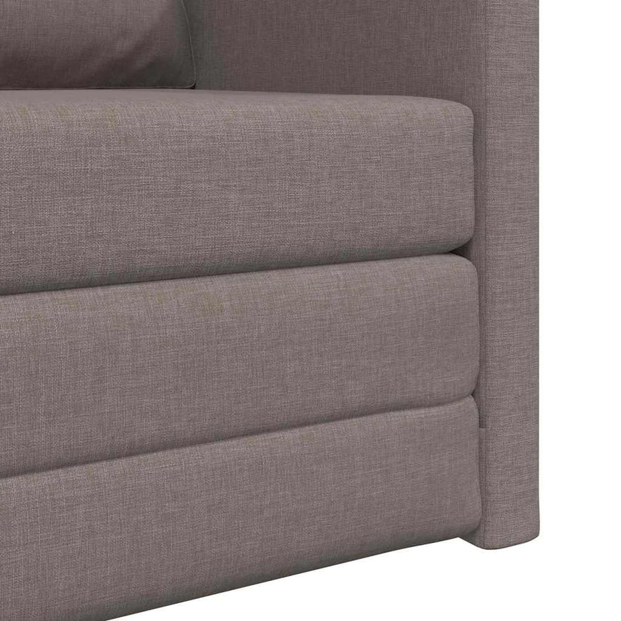 Slaapbank Taupe 74 x 77 x 81 cm Stof