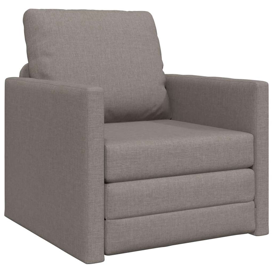 Slaapbank Taupe 74 x 77 x 81 cm Stof