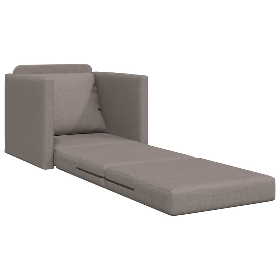 Slaapbank Taupe 74 x 77 x 81 cm Stof