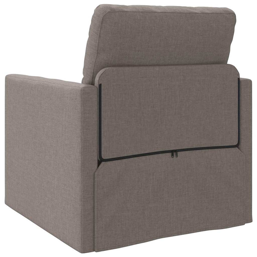 Slaapbank Taupe 74 x 77 x 81 cm Stof