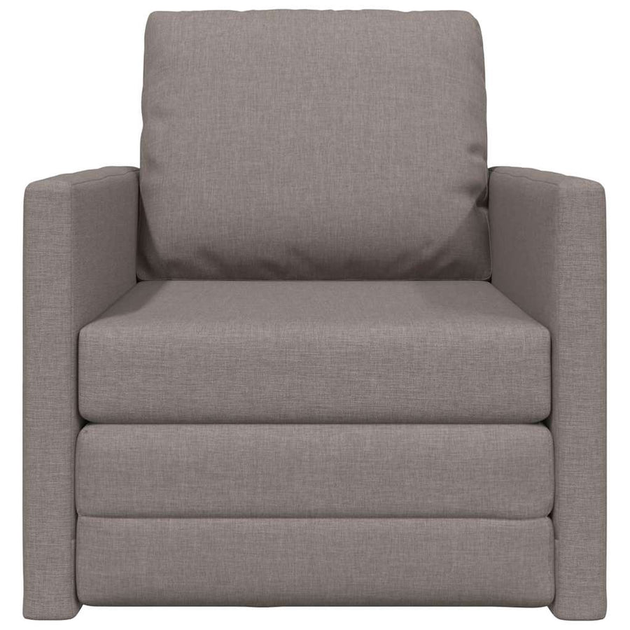 Slaapbank Taupe 74 x 77 x 81 cm Stof