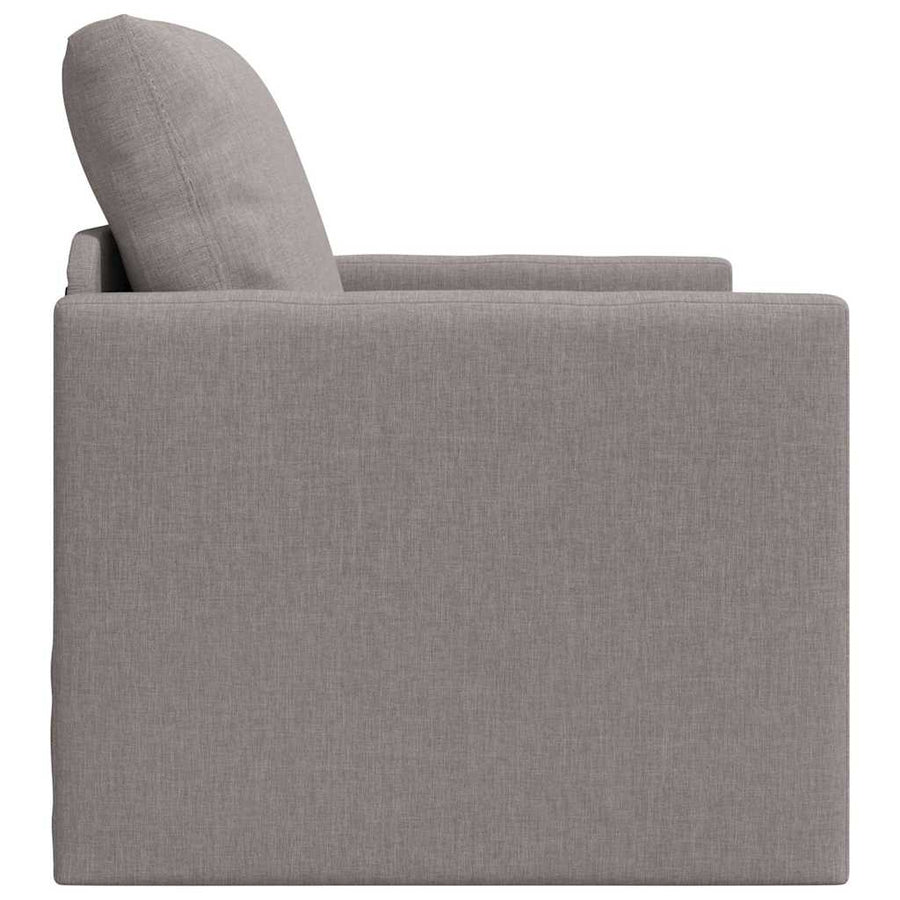 Slaapbank Taupe 74 x 77 x 81 cm Stof