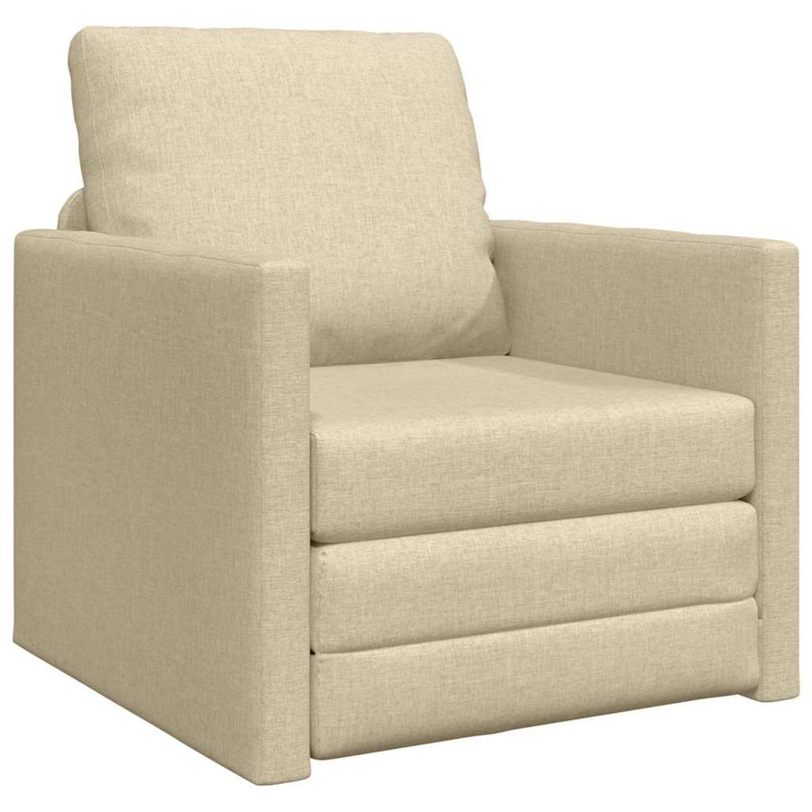 Slaapbank 60cm Crème Stof