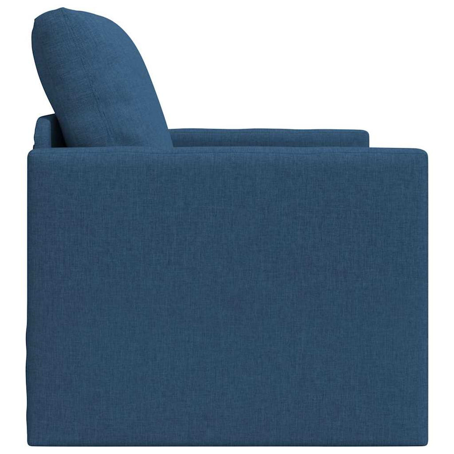 Slaapbank Blauw 74 x 77 x 81 cm Stof