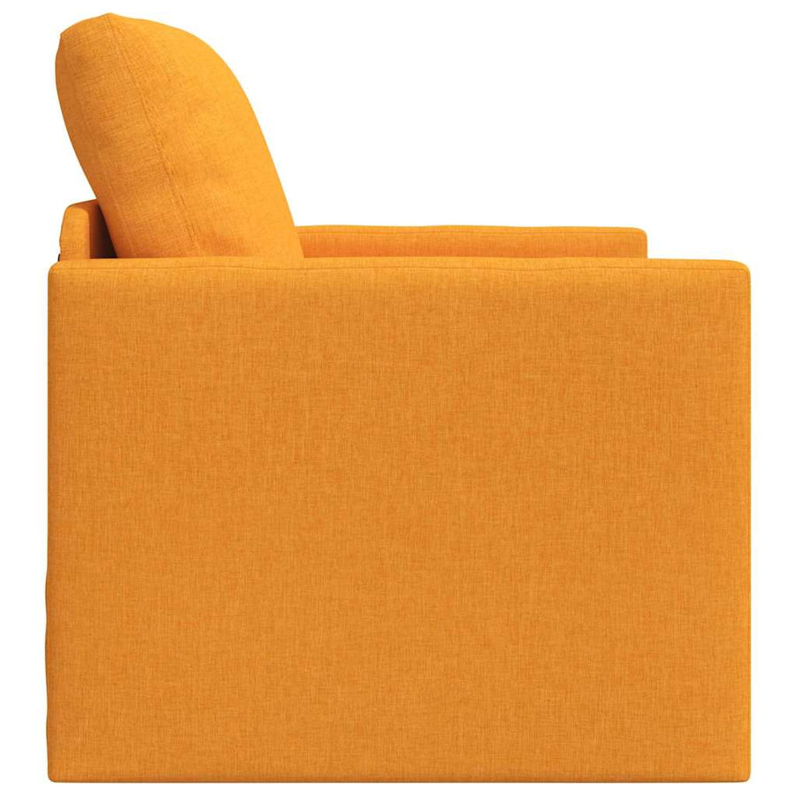 Slaapbank 60cm Donkergeel Stof