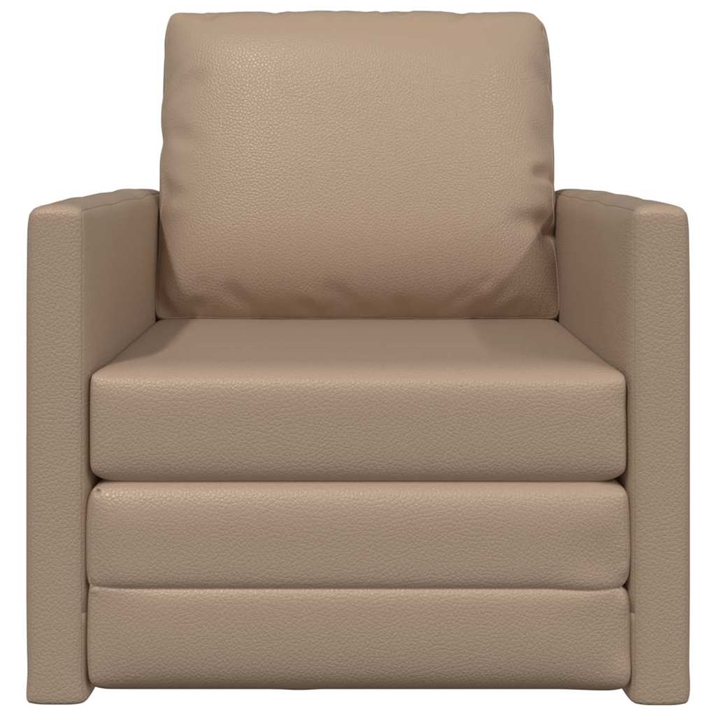 Slaapbank 60cm Cappuccino Kunstleer
