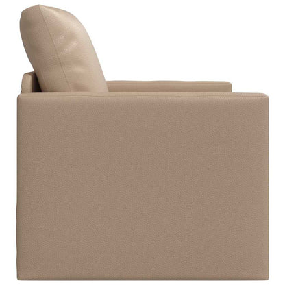 Slaapbank 60cm Cappuccino Kunstleer