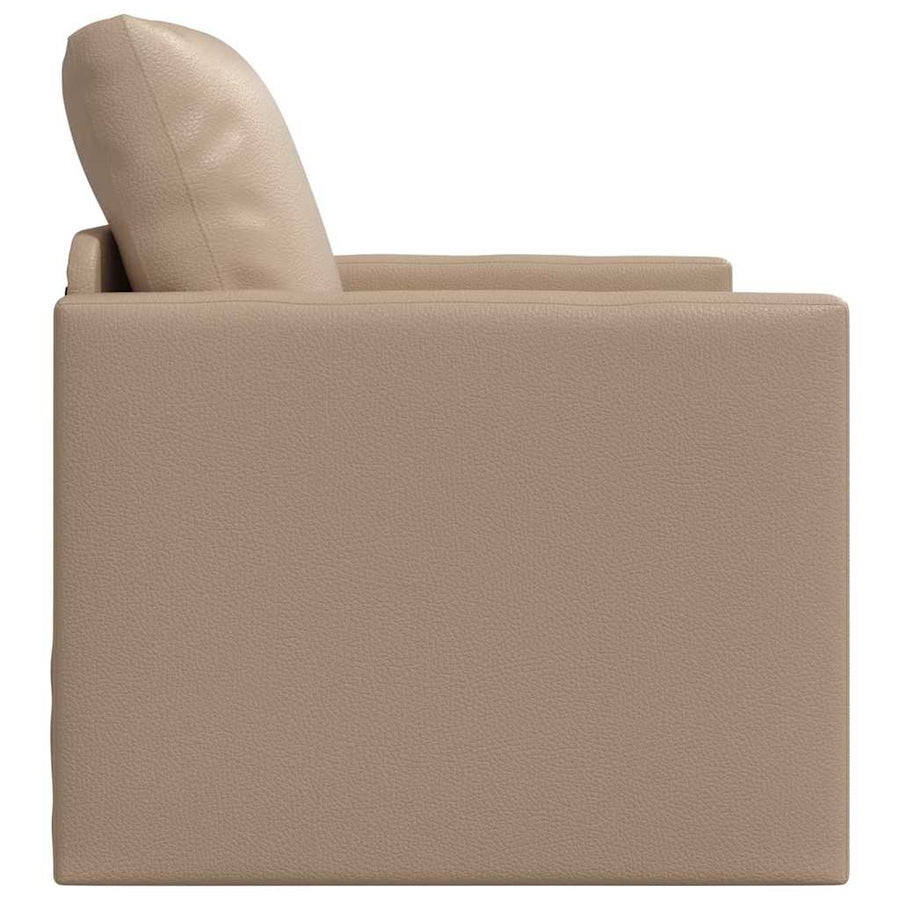 Slaapbank 60cm Cappuccino Kunstleer