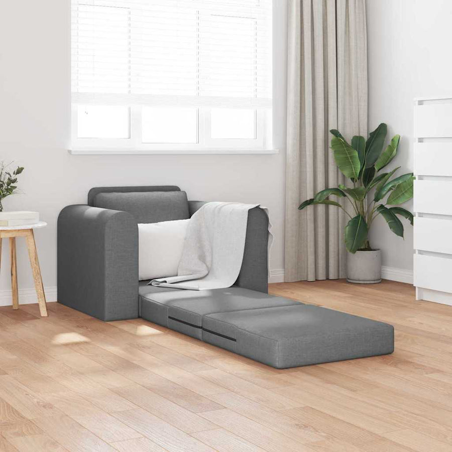 Slaapbank Donkergrijs 98 x 71 x 83 cm Stof
